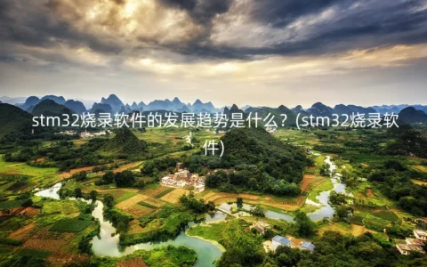 stm32烧录软件的发展趋势是什么？(stm32烧录软件)